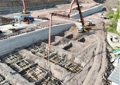 總投資4億元！食品產(chǎn)業(yè)園配套基礎(chǔ)設(shè)施項(xiàng)目施工現(xiàn)場(chǎng)