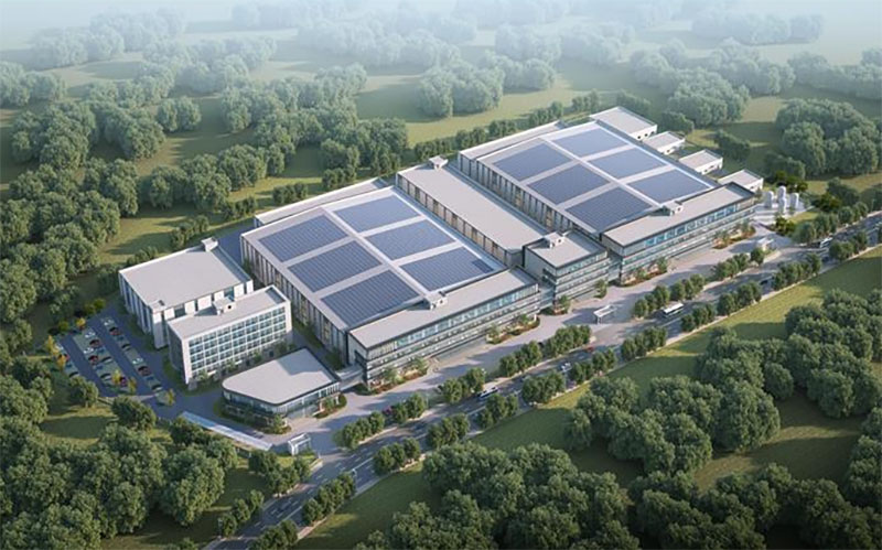 云和首條晶圓產(chǎn)線主廠房封頂，百億級“芯”引擎全面加速！